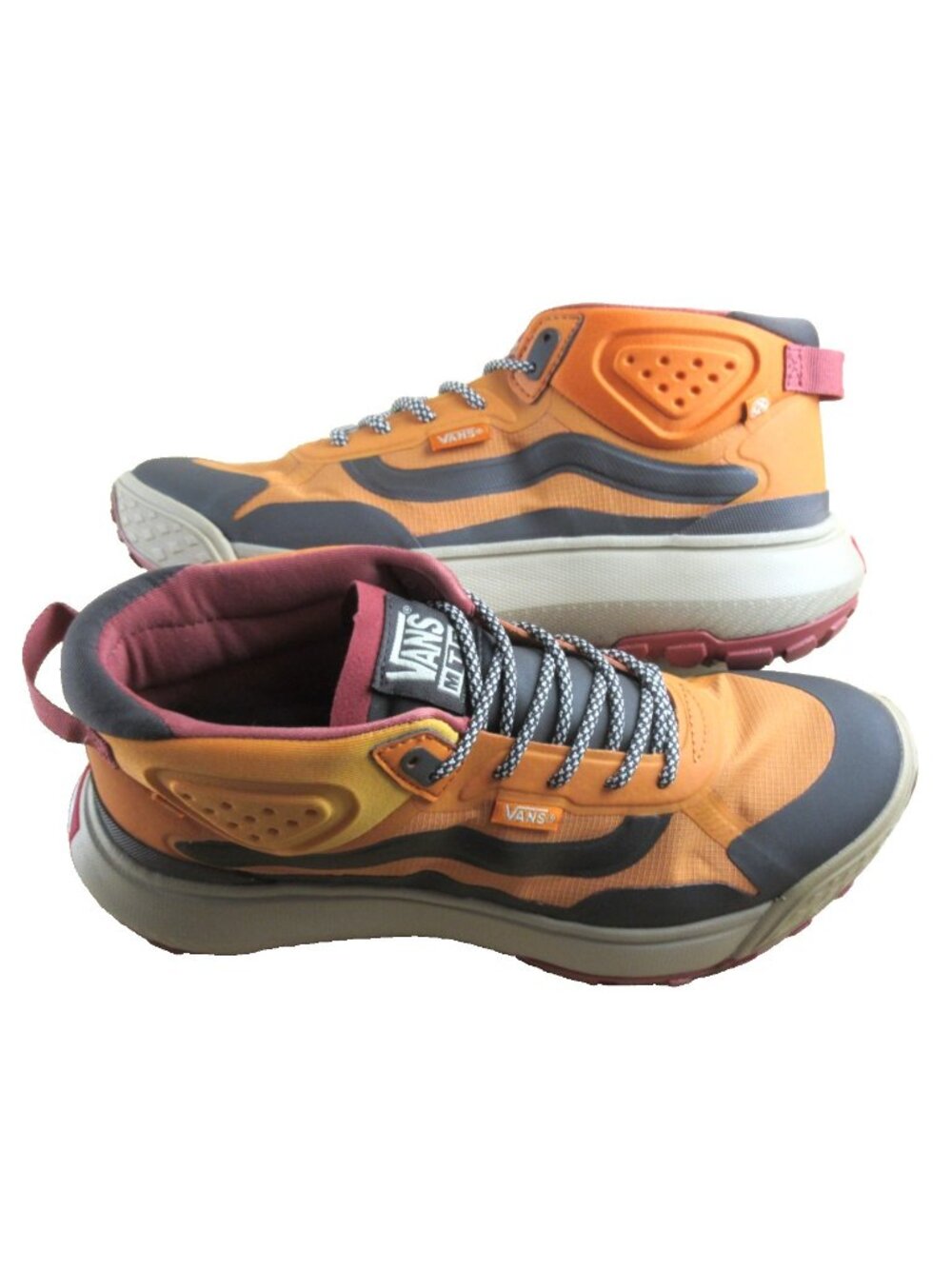 Vans Women's MTE Crosspath Mid Hiking Shoes Marmalade Orange Size 8.5 NIB